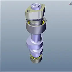 Cam Shaft Assy Shaft Comp Cam Duet New I3s /maestro Edge 125 (2019) /maestro Edge 125 Fi (2019) & Fi Bs-vi 2020