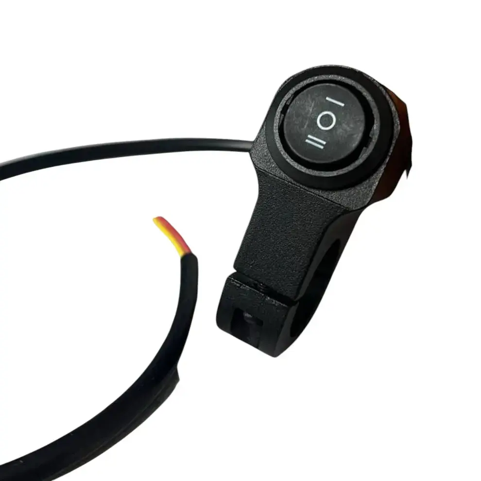 3 way Handlebar Switch 12v Dc Button Cng Aluminum Type