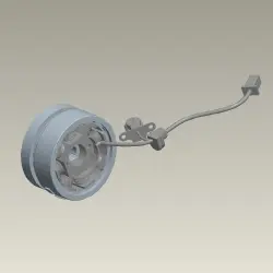 Magnet & Magnet Coil Assy A.c.gen.assy. Super Splendor 2005 & 2007 (1st Model Self Start)