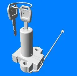 Ignition Switch (chabhi Switch) Switch Assy Comb & Lock Karizma Zmr (all Models)