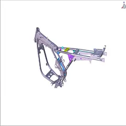 Chesis Frame Body Comp Splendor Plus 2019 Ibs (self I3s Model)