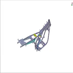 Chesis Frame Body Comp Splendor Plus 2019 Ibs (self Model)