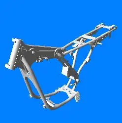 Chesis Frame Body Comp Super Splendor 2010 & 2012