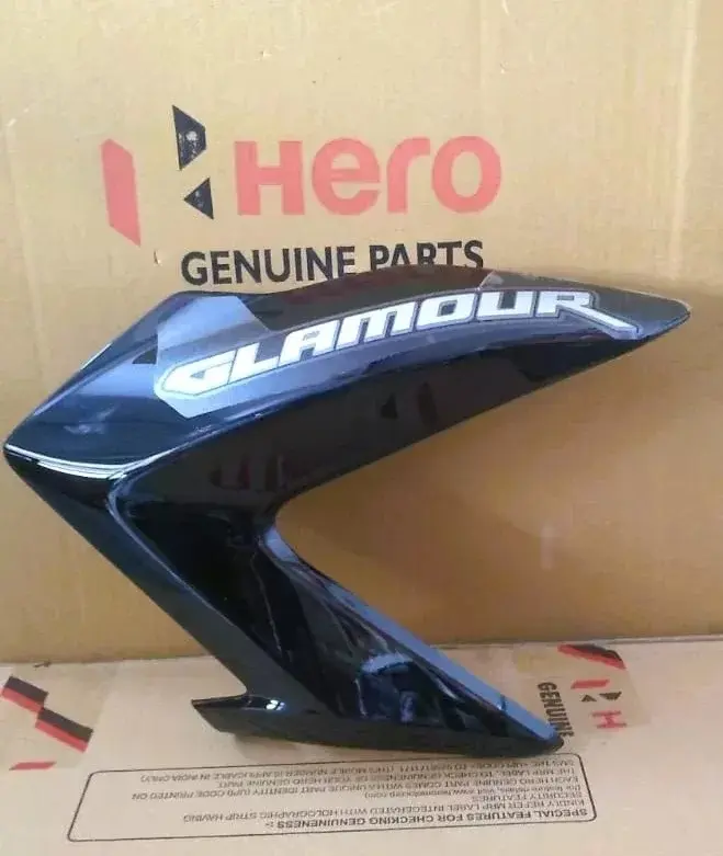 Set Left Front Cowl Black Type-3 Glamour Fi-bsvi Hero