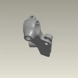 Clutch Yoke Brkt.l Handle Lever All 100-cc & 125-cc Bikes (only Kick Model)