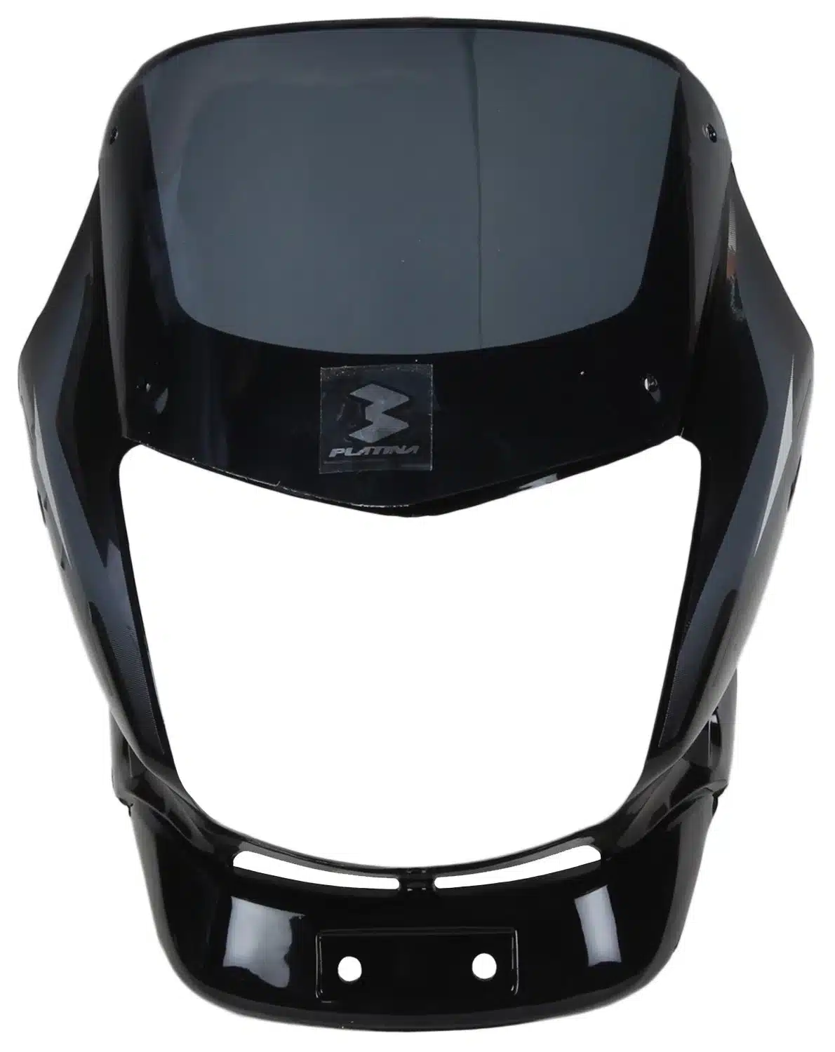 Cowl With Ebony Black Decal With Windshield | Platina 100 Bs6 | Bajaj