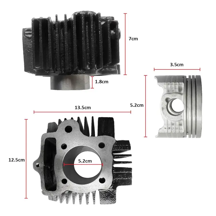 Cyliner Block Kit / Borkit Compatible For Mahindra Centuro Original - Image 3