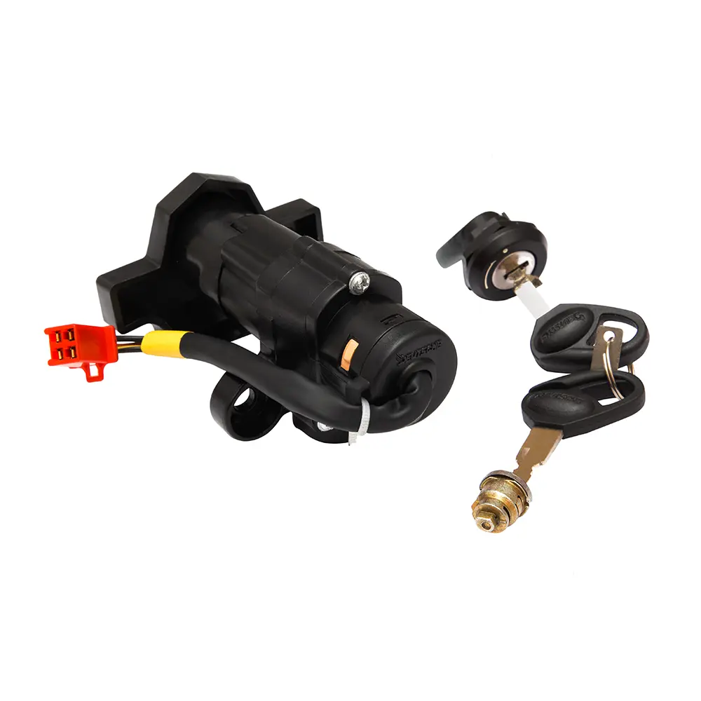 Ignition Lock Kit For Bajaj Ct-100 Deluxe (set Of 3) Consisting Of Ignition Cum Steering Lock, Petrol Tank Lid Lock & Tool Box Lock - Image 2