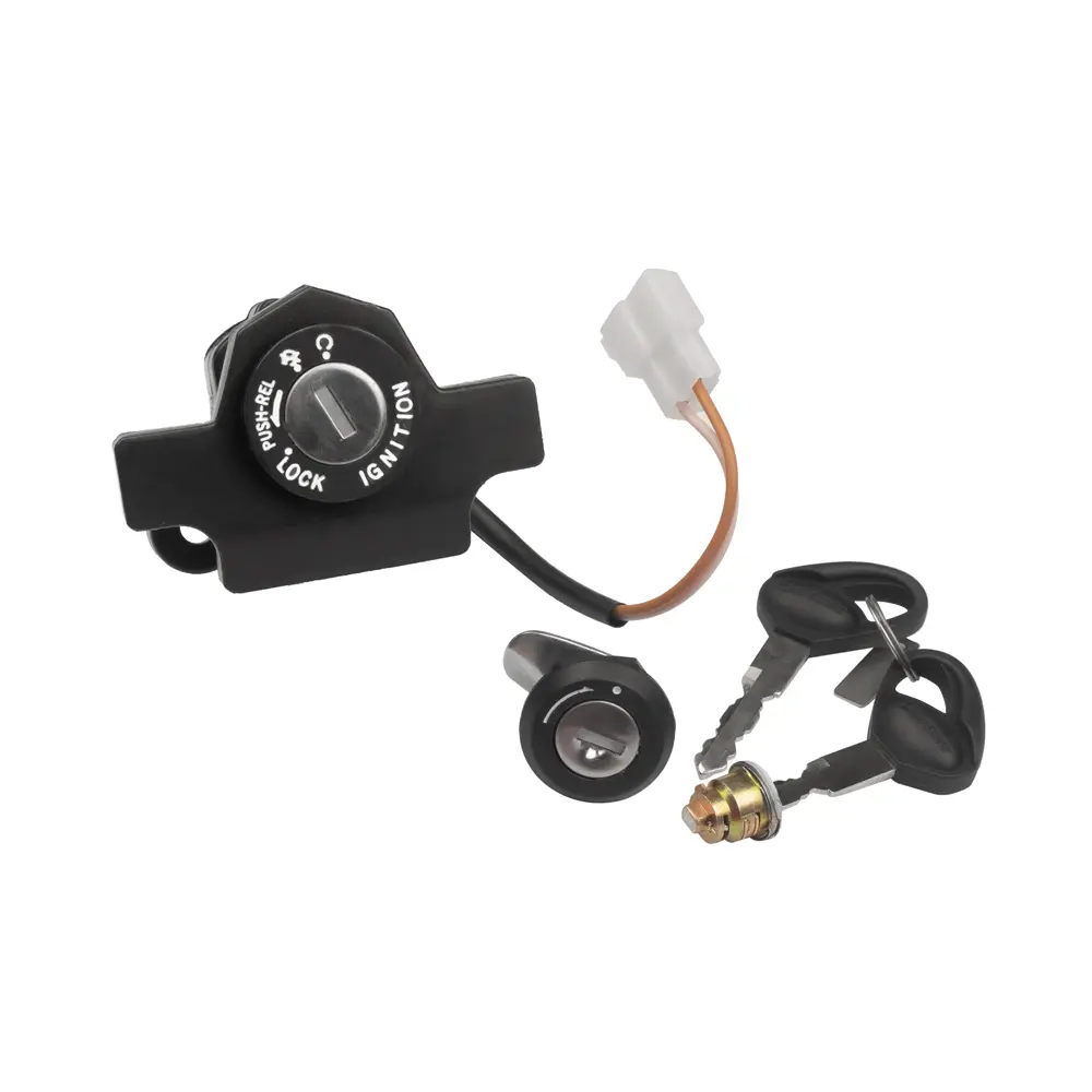 Ignition Lock Kit For Bajaj Platina 125 Dts-i Es (set Of 3) Consisting Of Ignition Cum Steering Lock, Petrol Tank Lid Lock & Tool Box Lock - Image 2