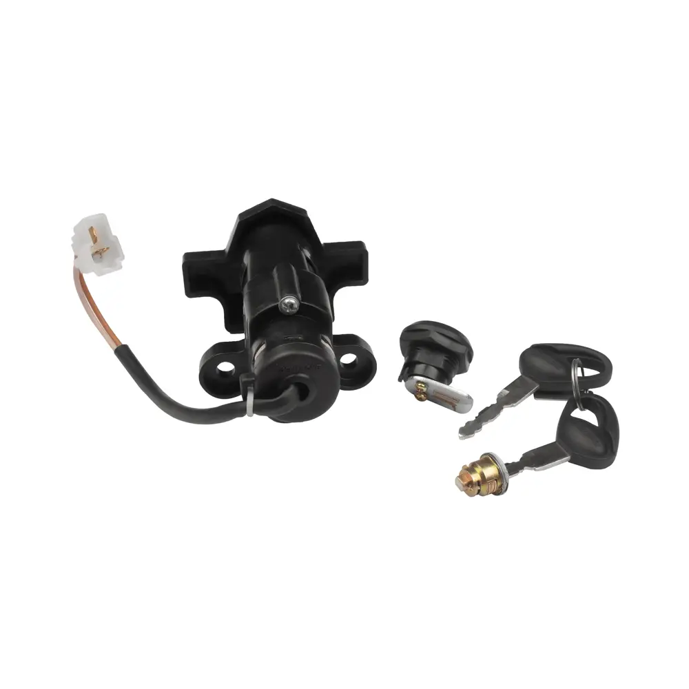 Ignition Lock Kit For Bajaj Platina 125 Dts-i Es (set Of 3) Consisting Of Ignition Cum Steering Lock, Petrol Tank Lid Lock & Tool Box Lock