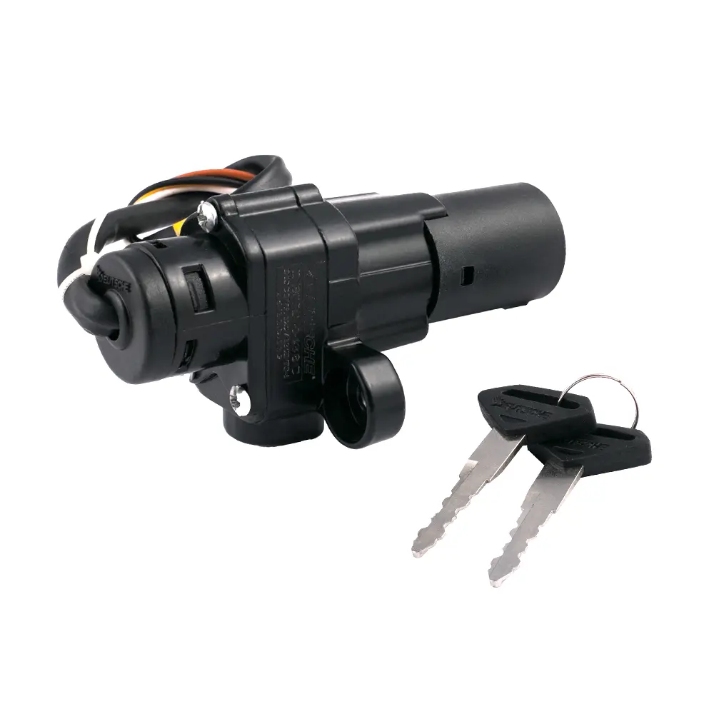 Ignition Cum Steering Lock For Bajaj Discover 125 (4 Wires) - Image 2