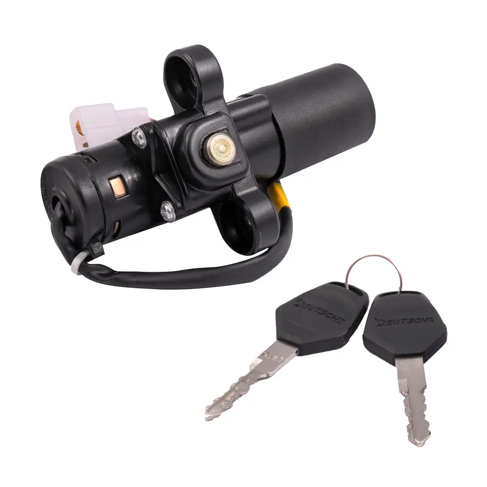 Ignition Cum Steering Lock For Bajaj Discover 100m (2 Wires) - Image 2