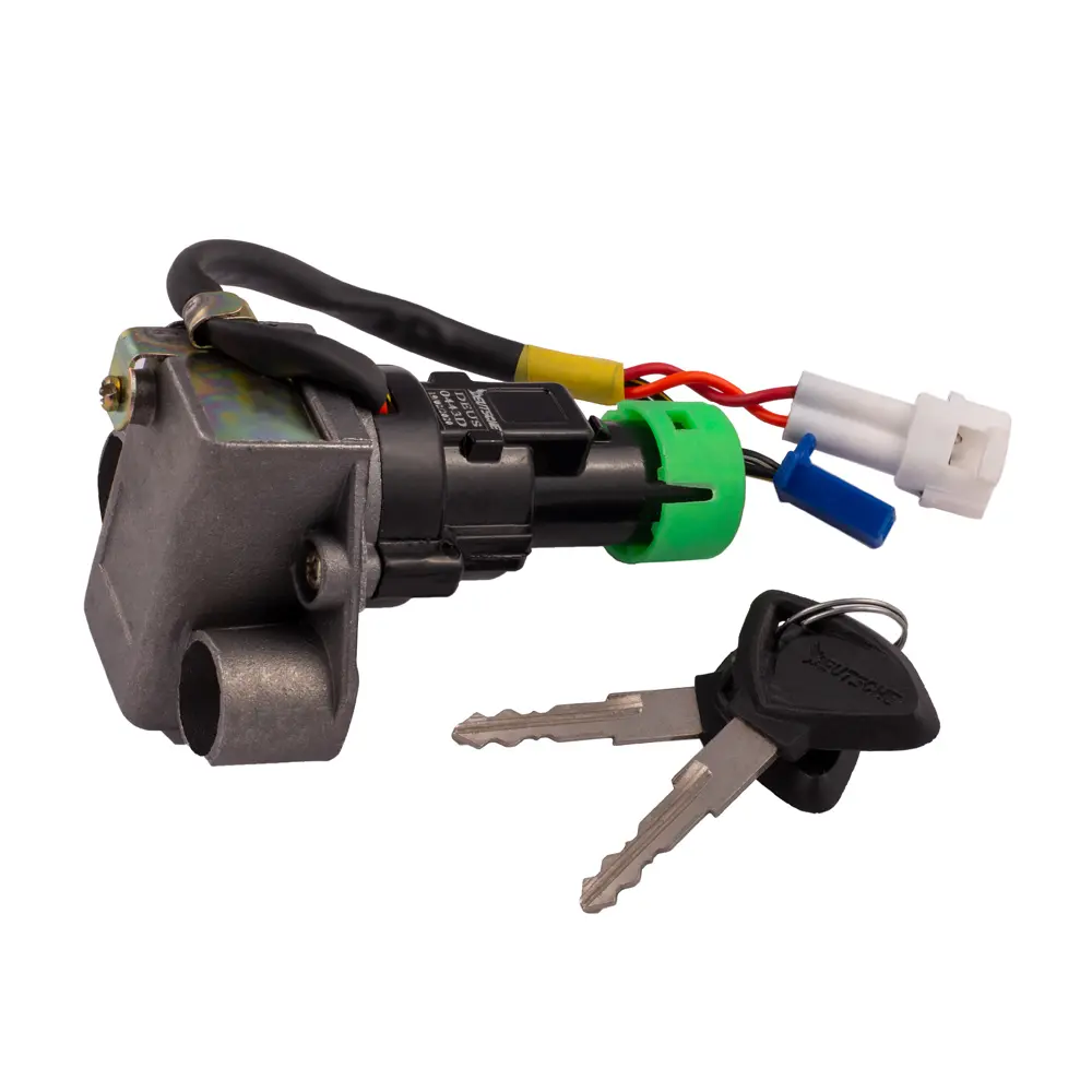 Ignition Cum Steering Lock For Tvs Apache 180 Rtr (abs/disc Brake) (2013 Model Onwards) (4 Wires) - Image 2