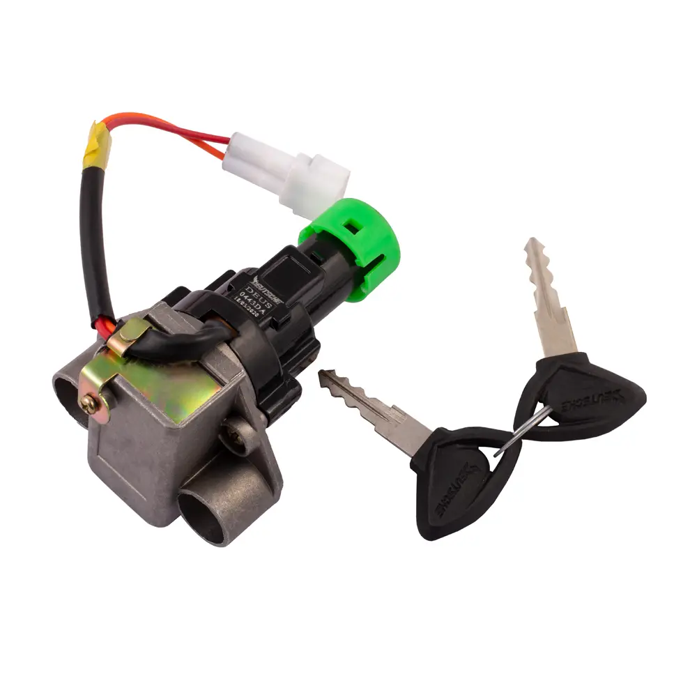 Ignition Cum Steering Lock For Tvs Apache 180 Rtr (abs/disc Brake) (2016 Model Onwards) (2 Wires) - Image 2