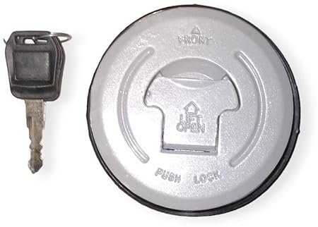 Fuel Tank Cap (glamur Type) With Lock For Hero Super Splendor N/m