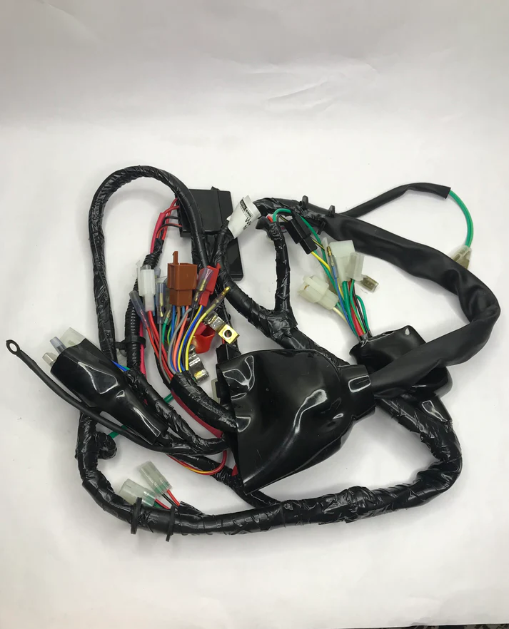 Wiring Harness For Hero Splendor Pro Self Start Type 4 2015 New Shape Prt Nmbr - Wh-1046p