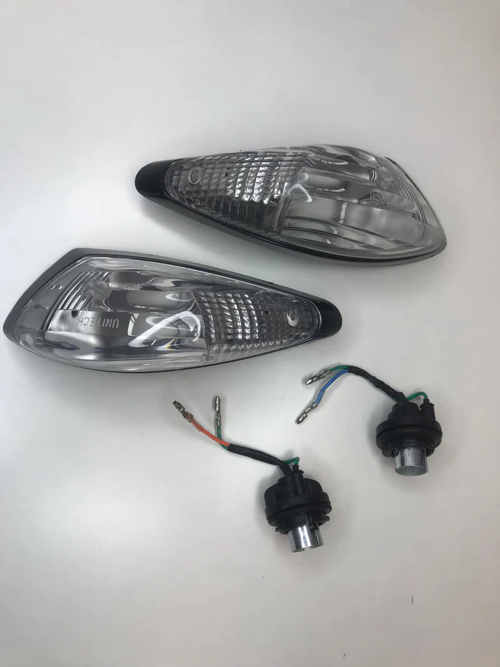 Front Indicator For Hero Cbz Extreme White Set Of 2 Peace - Image 5