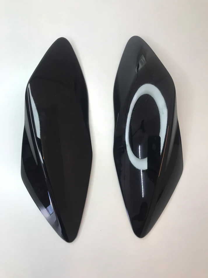 Visor For Bajaj Pulsar 135 Ls Black Colour With Wind Shield Sai 355 Genuine Product - Image 3