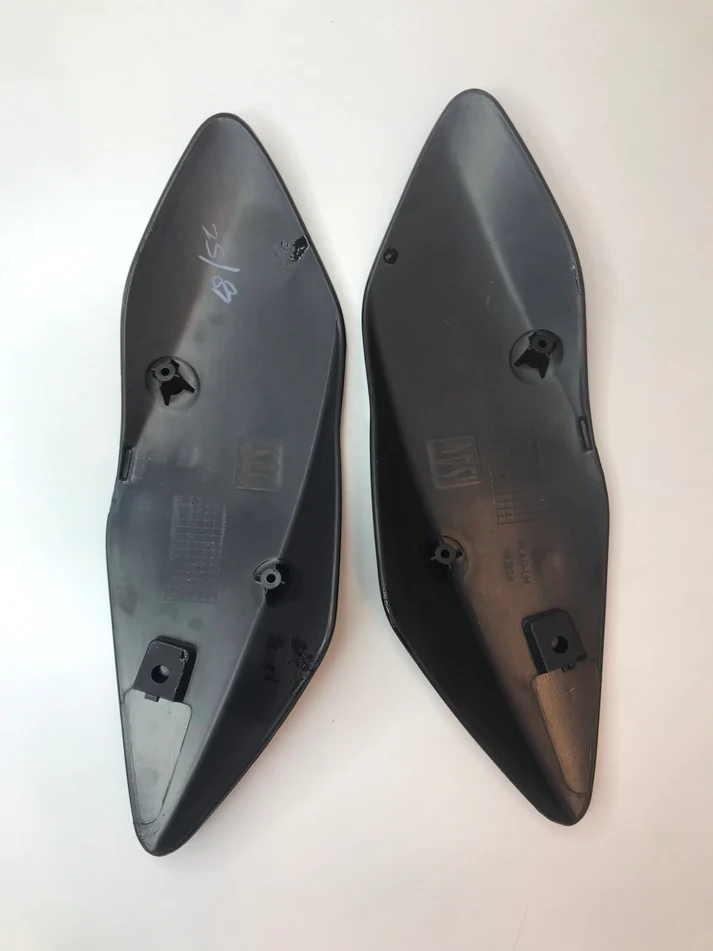 Visor For Bajaj Pulsar 135 Ls Black Colour With Wind Shield Sai 355 Genuine Product - Image 2
