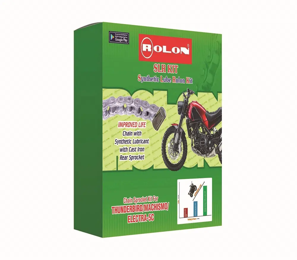 Chain And Sprocket Kit For Bullet Electra/machismo - Kit Bs 247