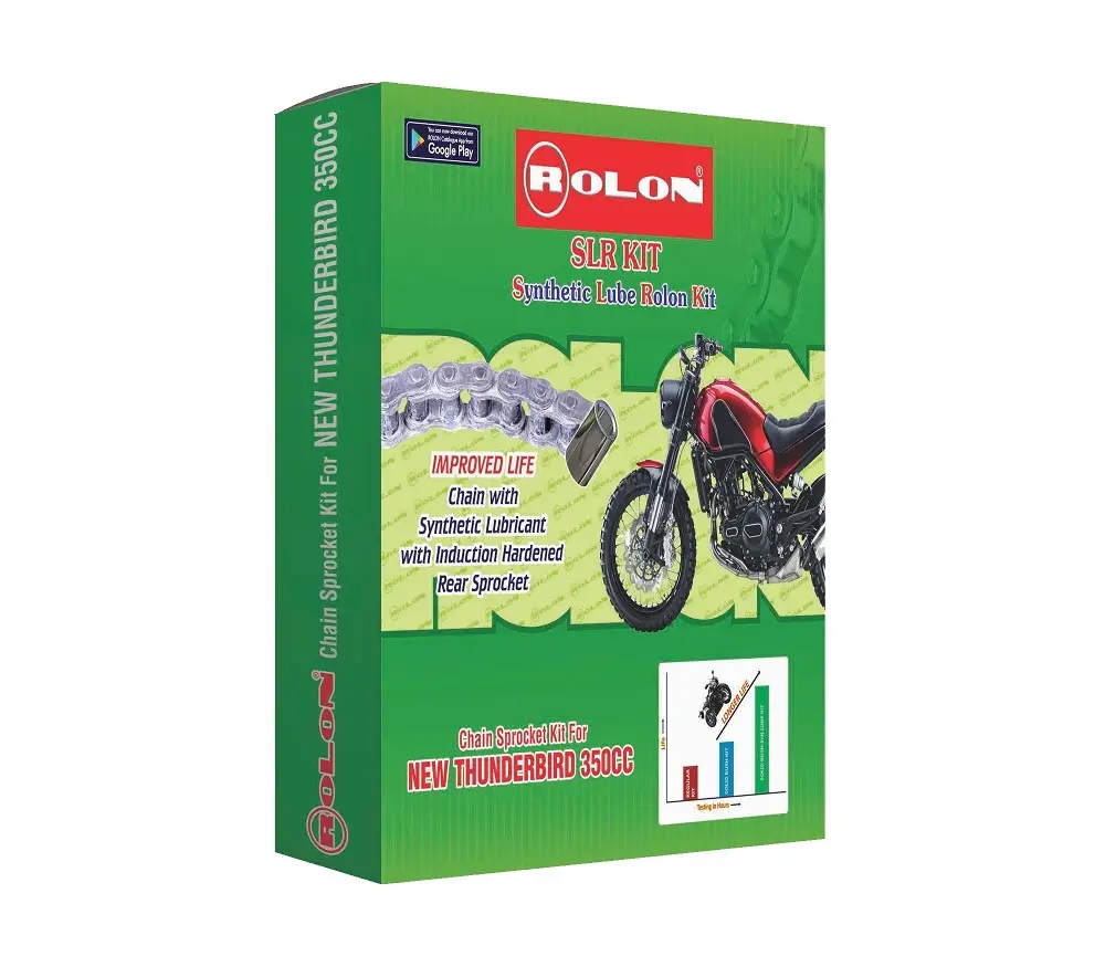 Chain And Sprocket Kit For New Thunderbird 350cc - Kit Bs 248