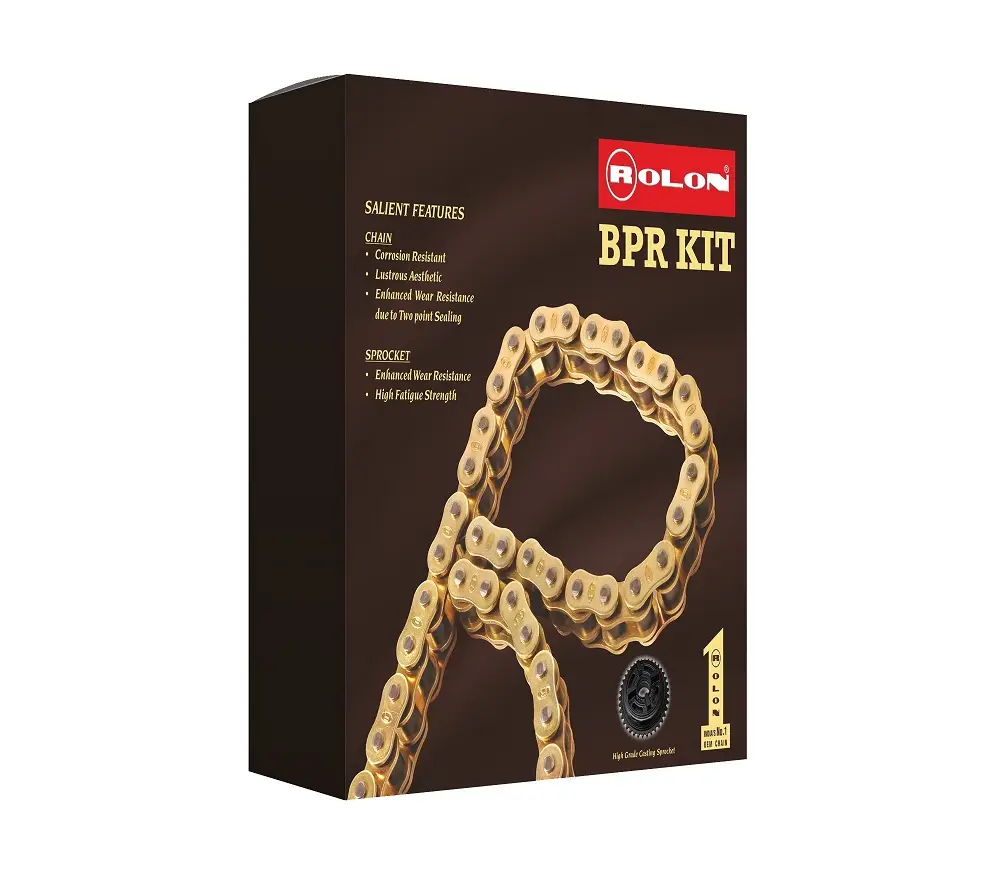 Brass Chain And Sprocket Kit For Bullet Classic 350cc - Kit Bsorc Cl270