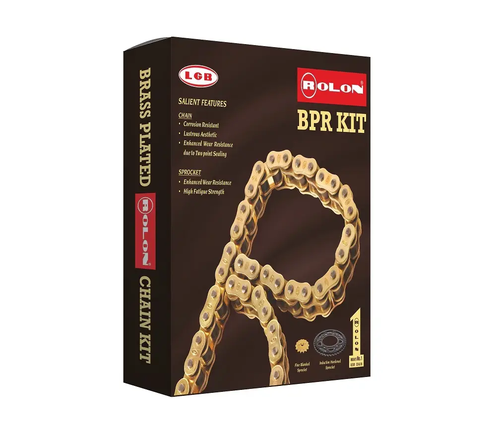 Brass Chain And Sprocket Kit For Tb 500cc/x/stealth Black - Kit Bsorc Cl273