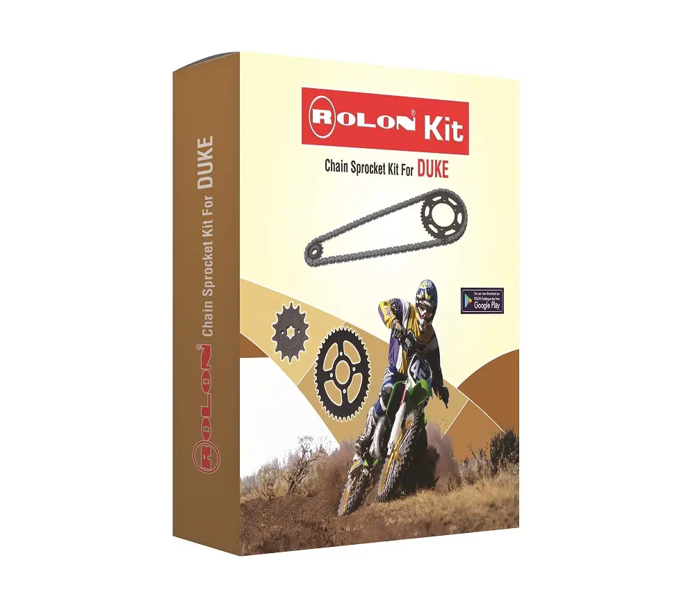 Chain And Sprocket Kit For Ktm Duke 390 Cc - Kit Hxr 199