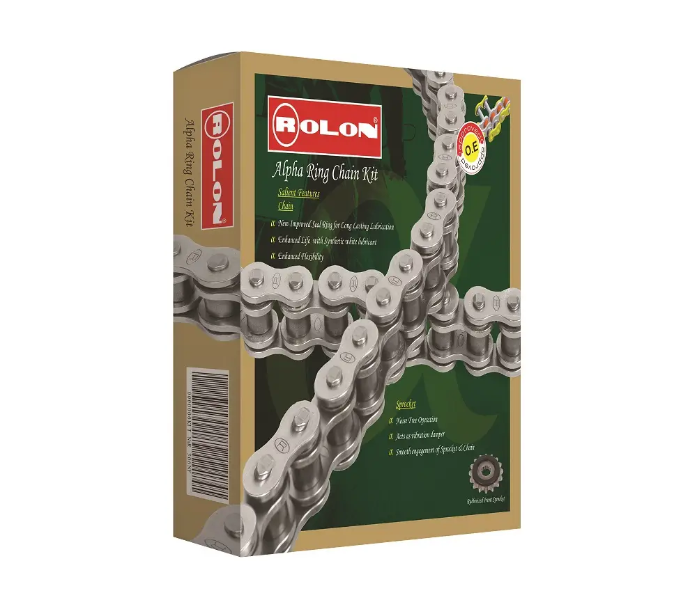Brass Chain And Sprocket Kit For Mt15 155cc - Kit Nar F348