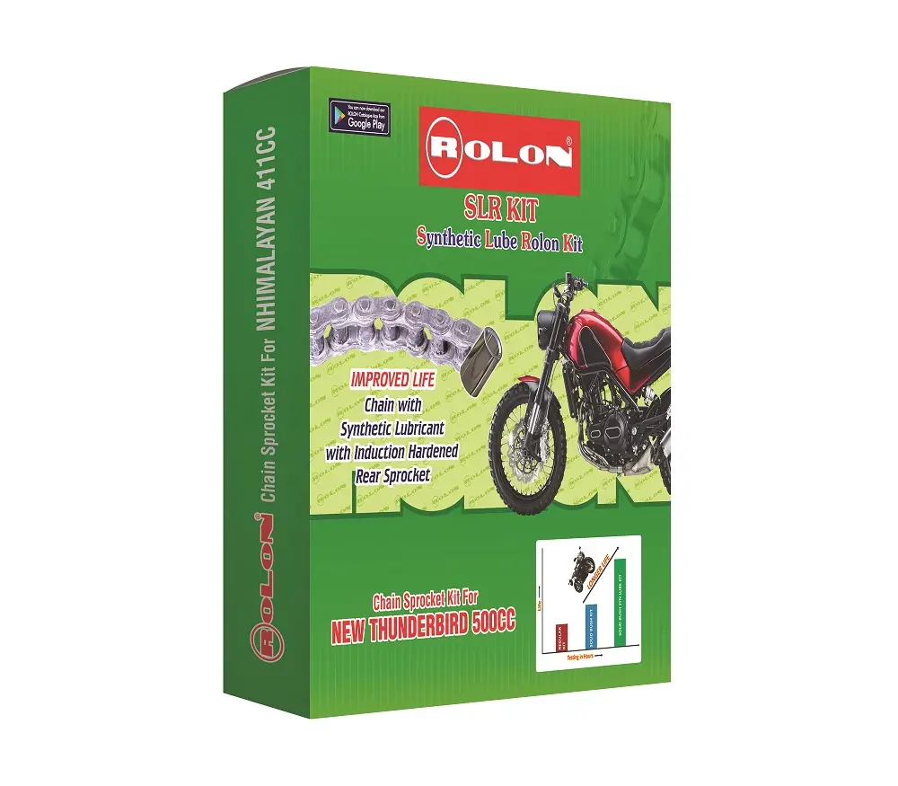 Chain And Sprocket Kit For Himalayan 411 Cc - Kit Or 251