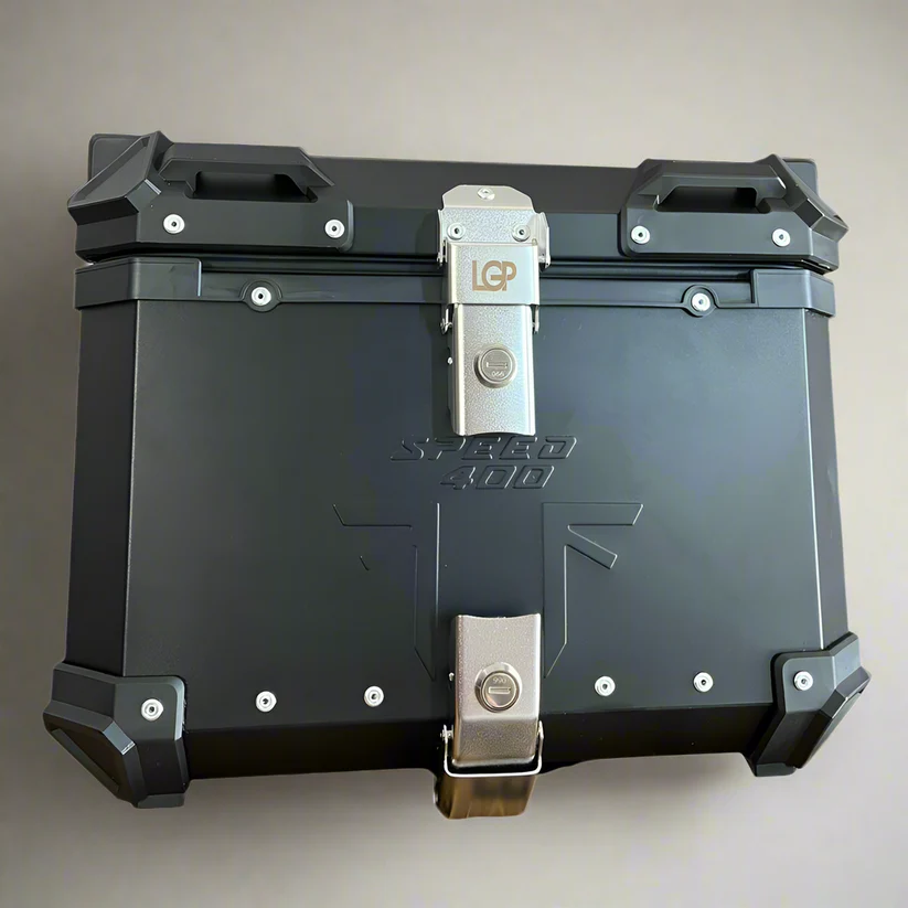 Triumph speed 400 LGP Premium Aluminium Top Box 45L - BLACK