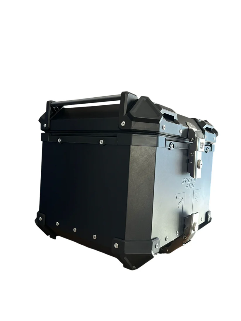 Triumph speed 400 LGP Premium Aluminium Top Box 45L - BLACK - Image 4
