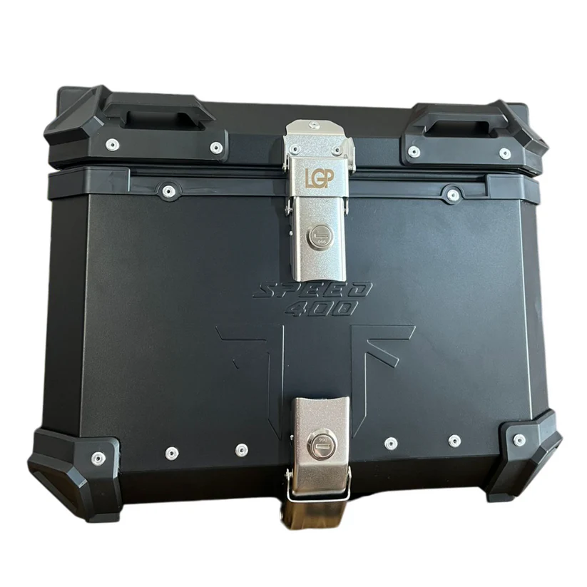 Triumph speed 400 LGP Premium Aluminium Top Box 45L - BLACK - Image 2