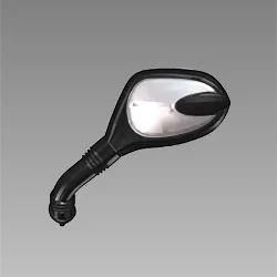 Mirror Assy., Left Back(pswm,wh-004p) | Hero Duet | Hero