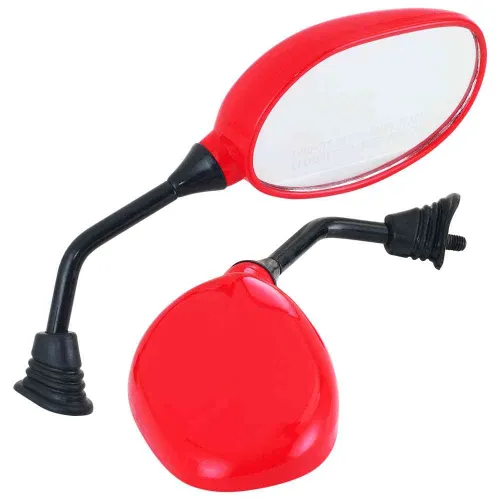 Rear View Mirror Fit For Hero Pleasure Sport Red Lh (1 Pc)
