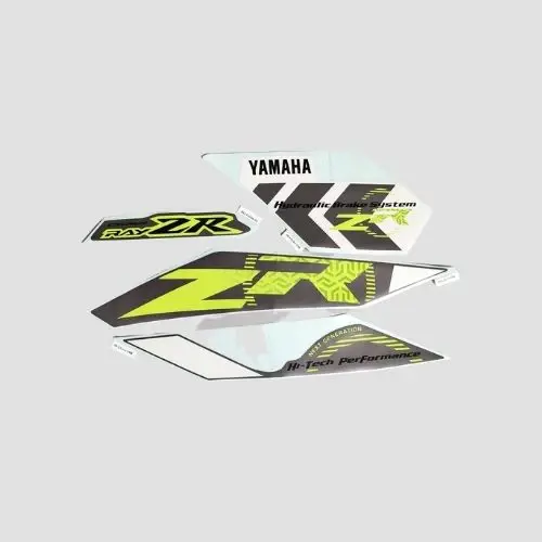 Stckr Set Ray Zr Whi/grn