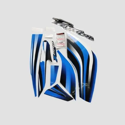 Stckr Set Xpro 110 2019 Blk/blue