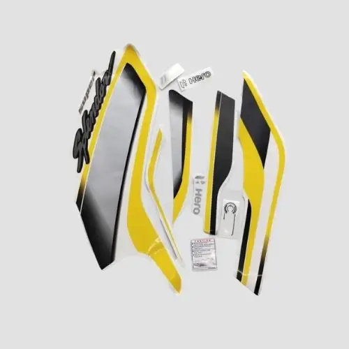 Stckr Set Super Splendor Bs6 2020 Grey Tank