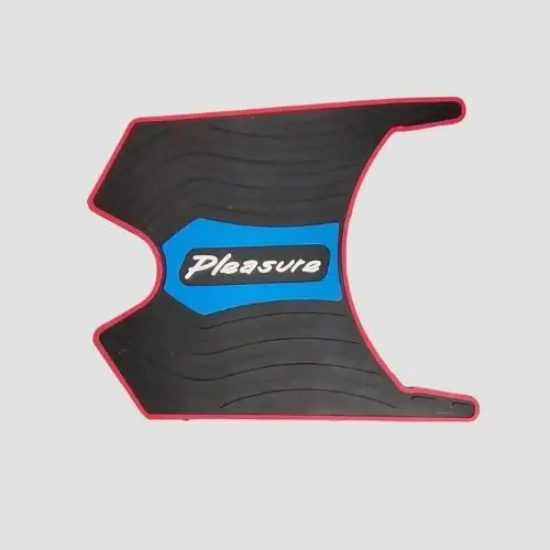 Centre Mat 3d Pleasure Blk/red