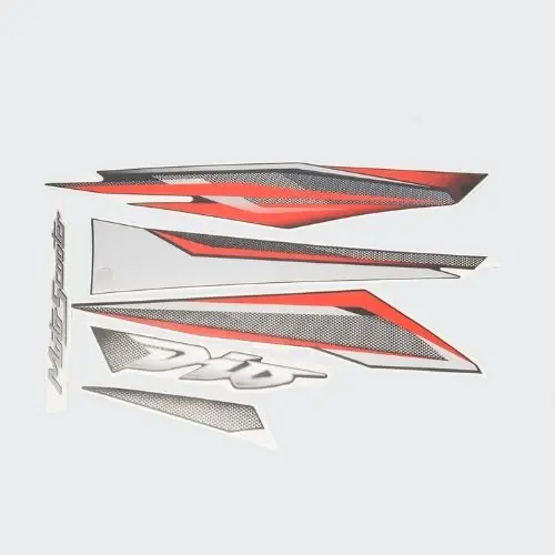 Stckr Set Dio 2010 (blk Shield-red)