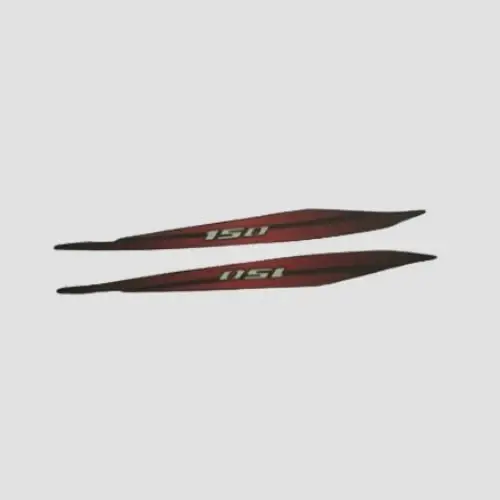 Stckr Tail Panel Pulsar 150 Ug4 (red-stckr)