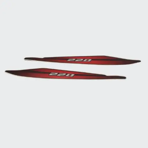 Stckr Tail Panel Pulsar 220 Ug4 (red-stckr)