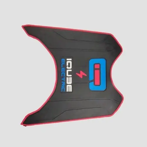 Centre Mat 3d I-qube Blk/red