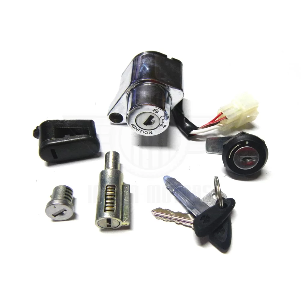 Lock Set With Tank Cap For Bajaj Avenger 150 / 220 Street Bs3