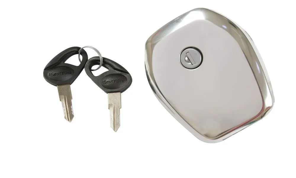 Fuel Tank Cap With Lock For Bajaj Platina Bs-4