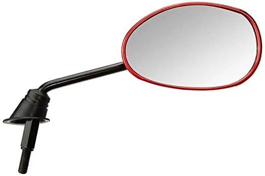 Rear View Mirror - Rh- Red Tvs Jupiter/wego