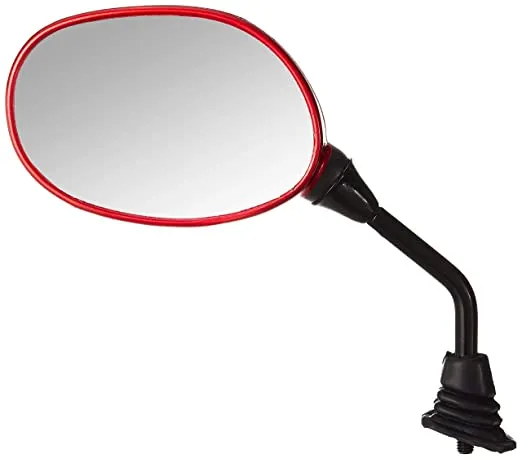 Rear View Mirror(cb.red) Lh Hero Pleasure