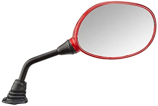 Rear View Mirror(sports Red) Rh Hero Pleasure