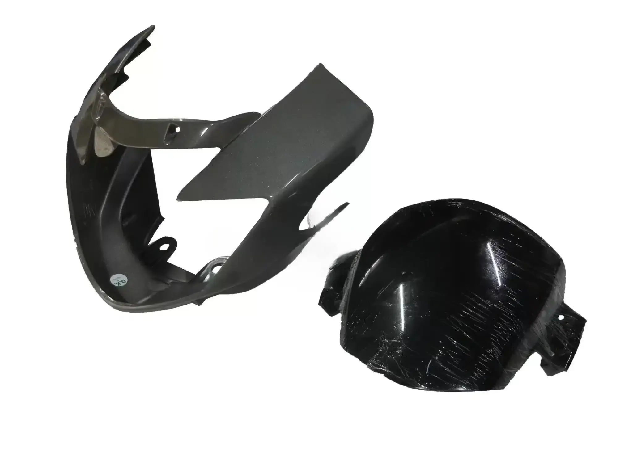 Head Light Visor/mask-tvs Apache Rtr 160/180cc Glossy Grey