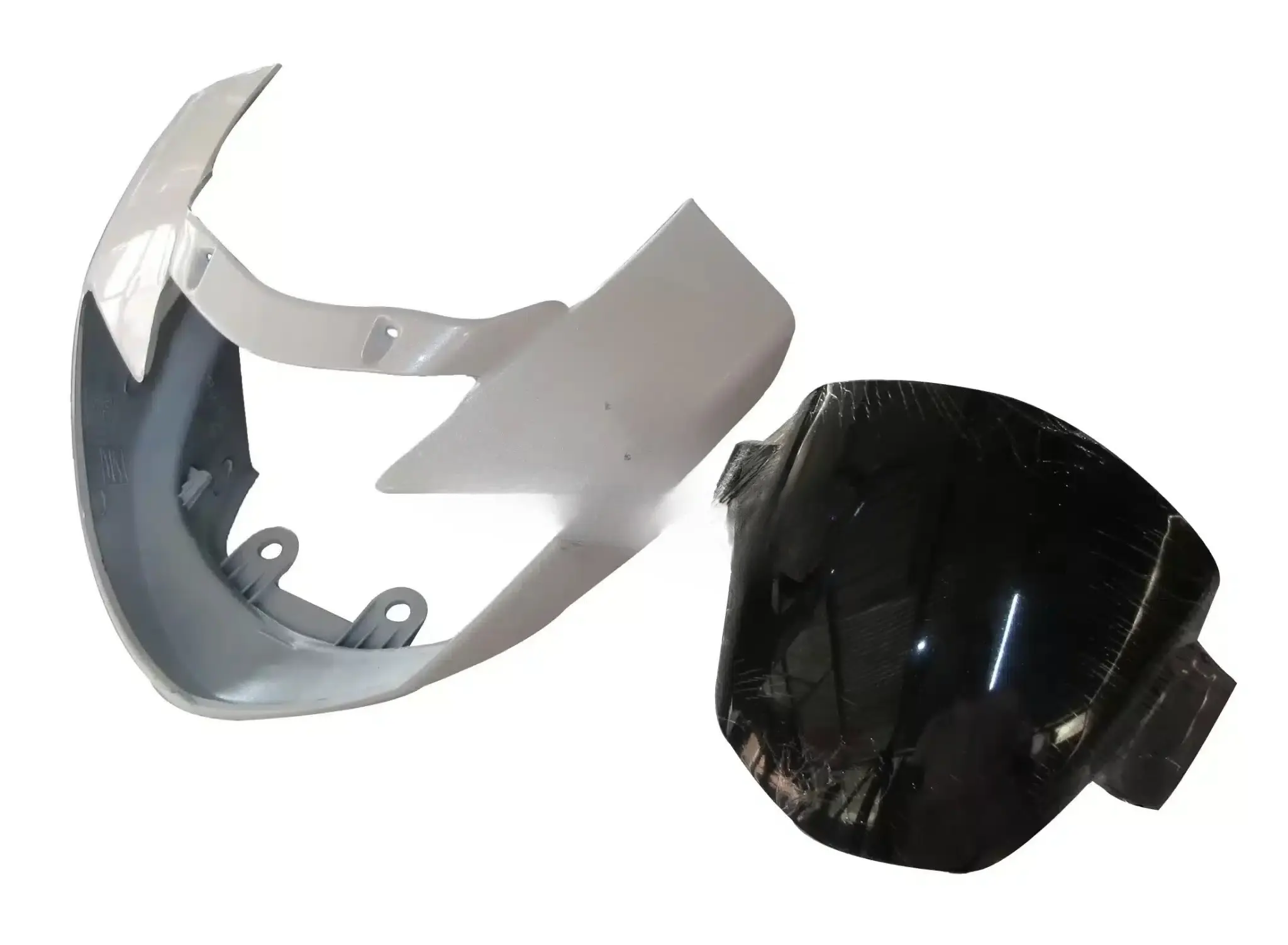 Head Light Visor/mask-tvs Apache Rtr 160/180cc White